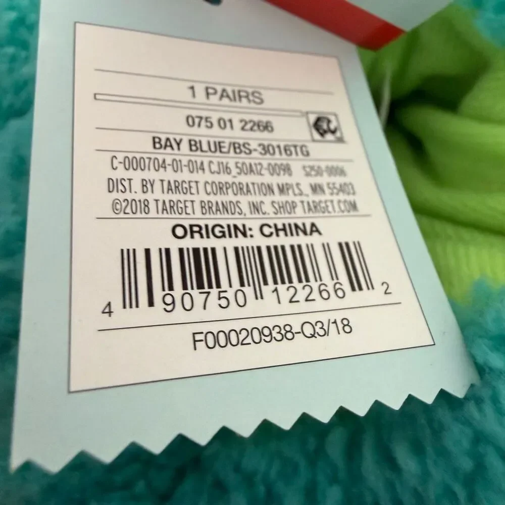 Cat & Jack Boys’ Slip On Slippers Blue Size Large 4-5 Target